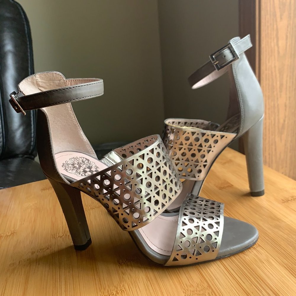 Beautiful Genuine Leather Heeled Sandals